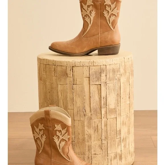 NWT Matisse Rosetta Cowgirl Boots Size 6.5 - Picture 3 of 6